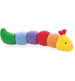 Baby Gund 8吋色彩鮮豔的小蟲鈴聲玩具